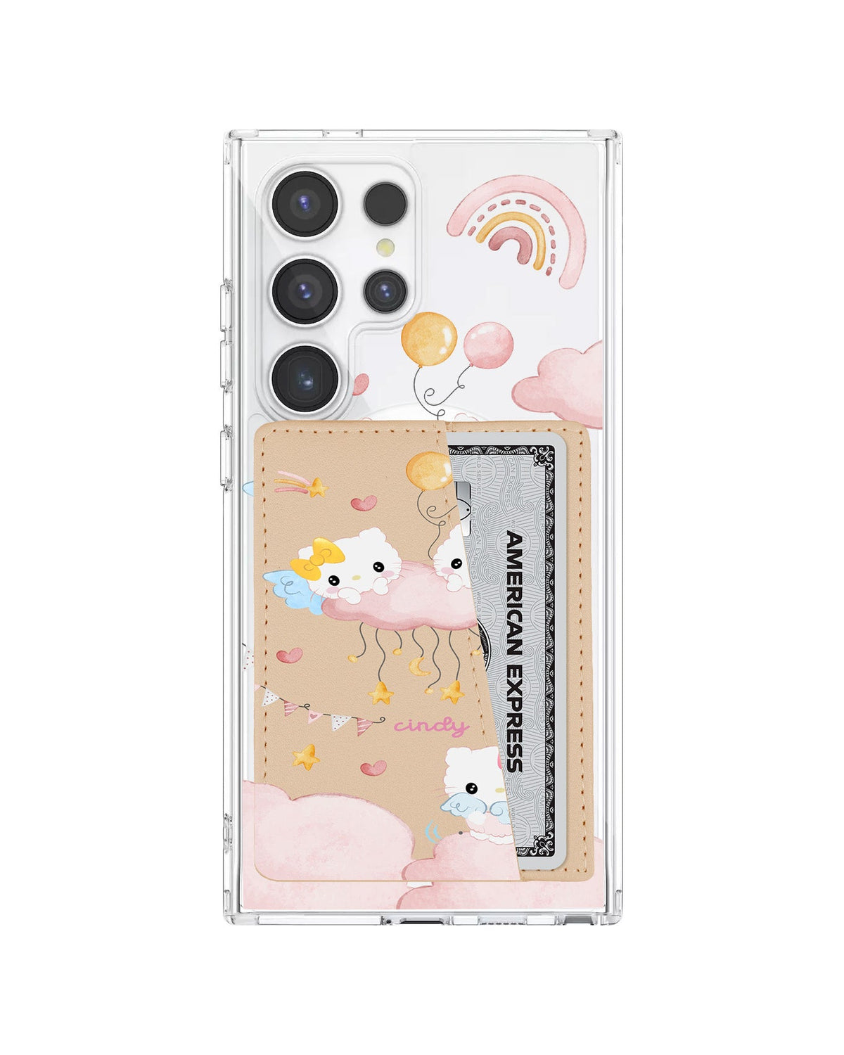 Android Leather Wallet Case - Hello Dream