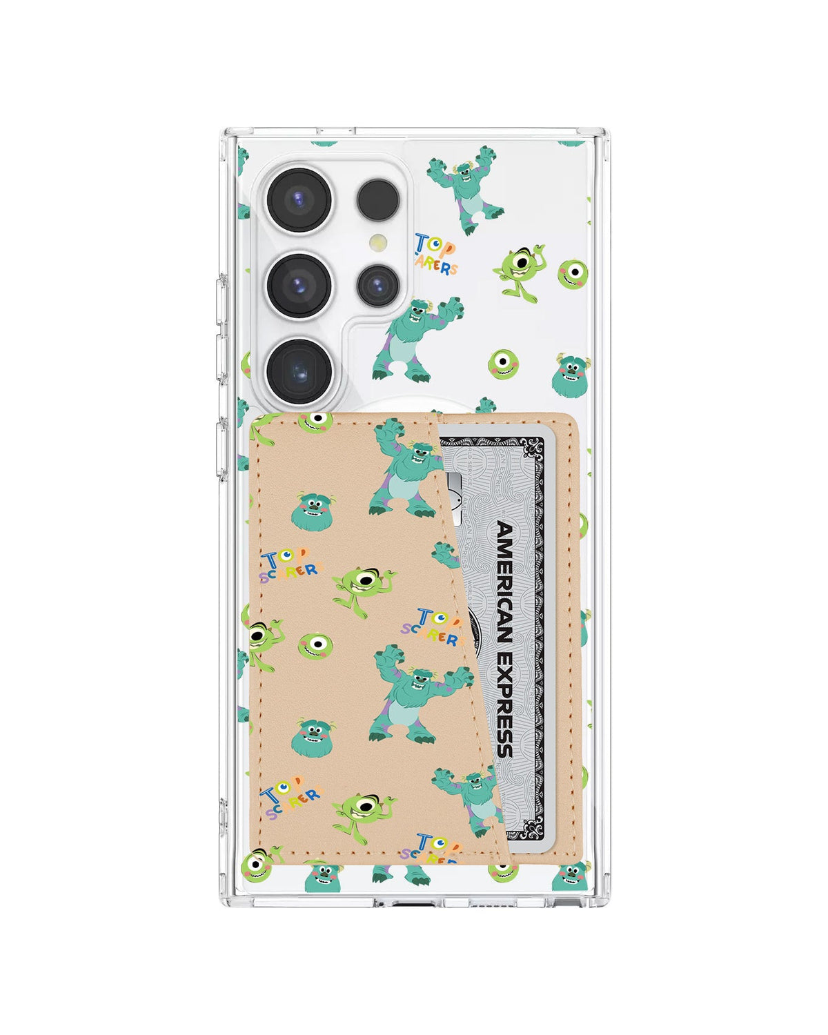 Android Leather Wallet Case - Monser Top Scarers