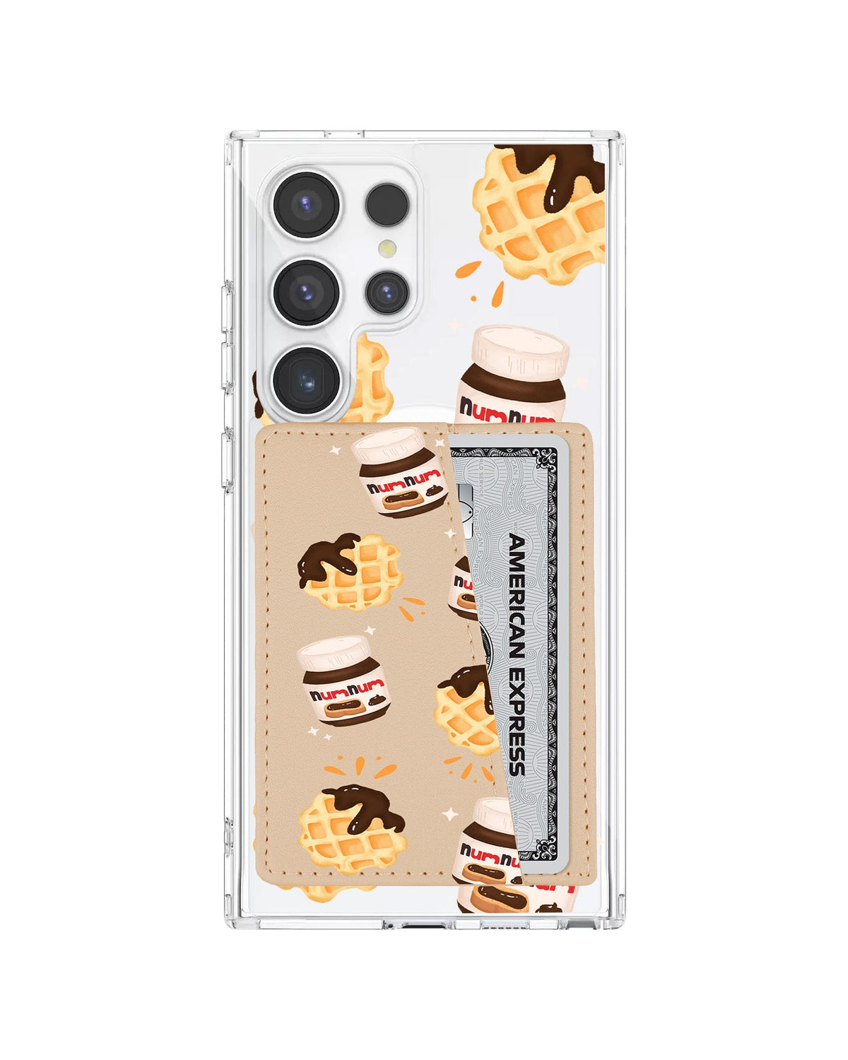 Android Leather Wallet Case - Num Num