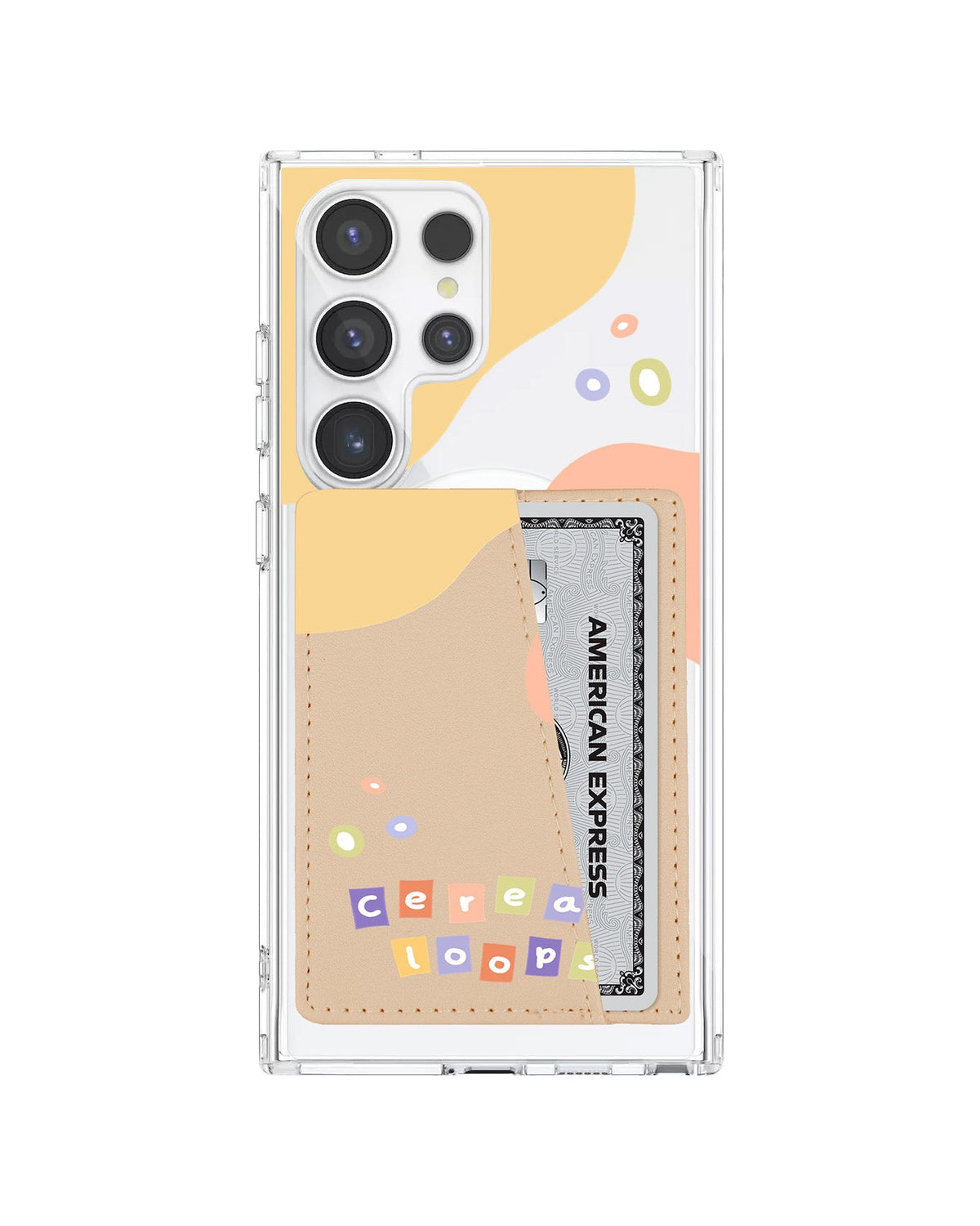 Android Leather Wallet Case - 8AM Cereak Loops