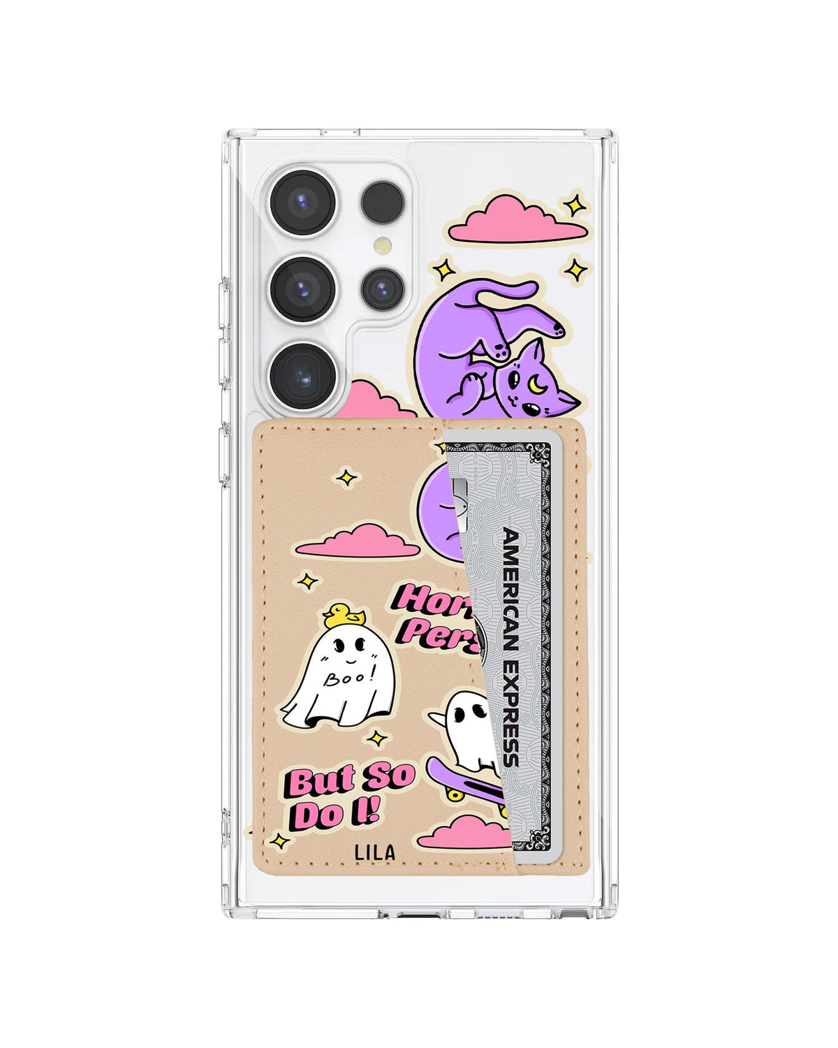 Android Leather Wallet Case - Adorably Haunted