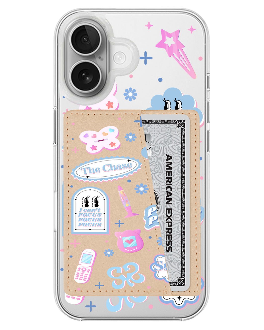 iPhone Leather Wallet Case - Heart2heart