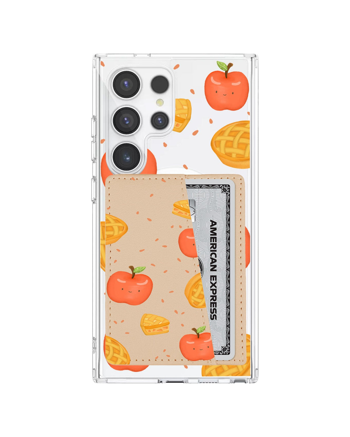 Android Leather Wallet Case - Apple Pie