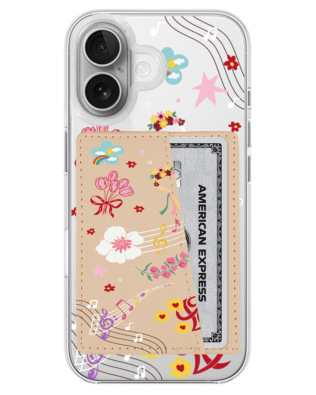 iPhone Leather Wallet Case - Red Velvet 3