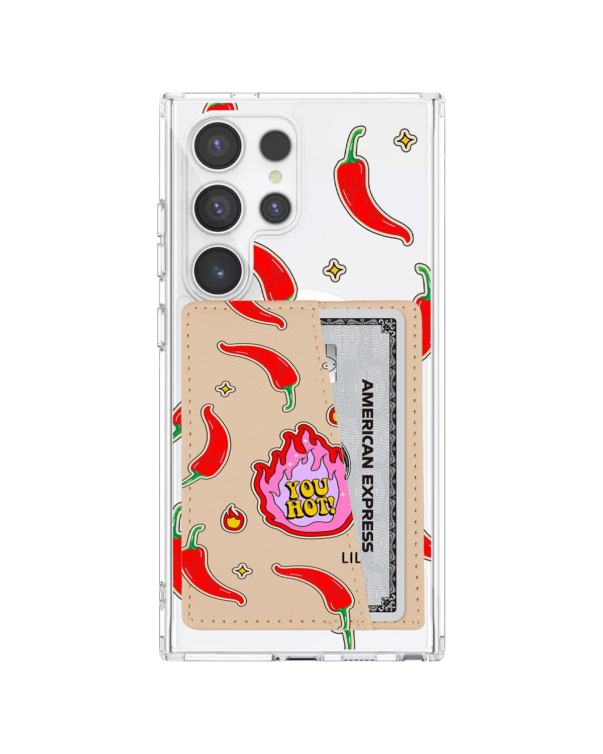 Android Leather Wallet Case - Too Hot To Handle