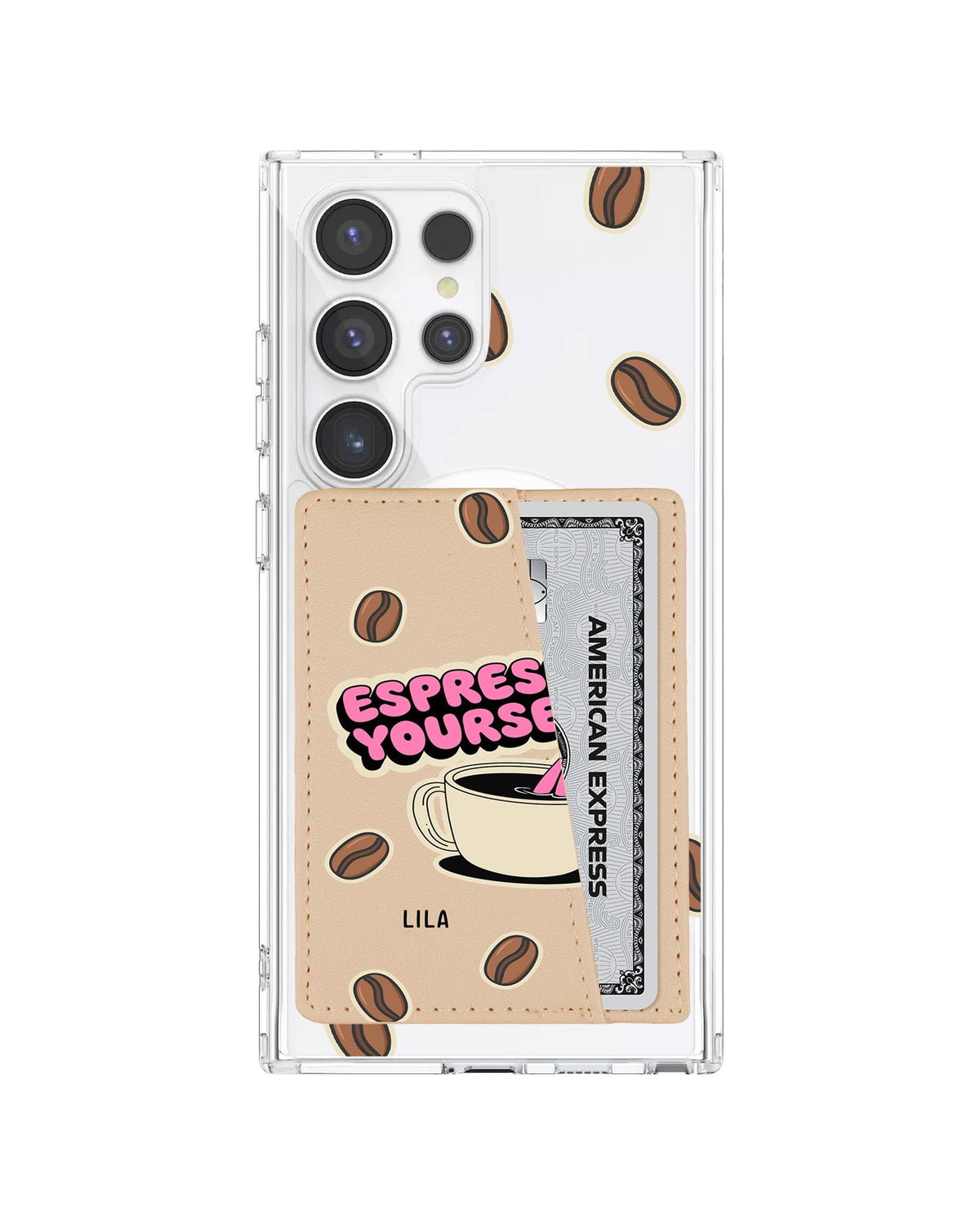 Android Leather Wallet Case - Espresso Yourself