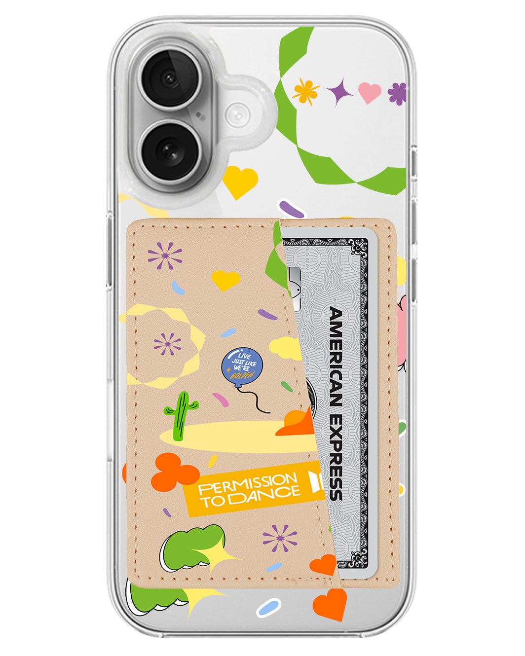 iPhone Leather Wallet Case - BTS 1