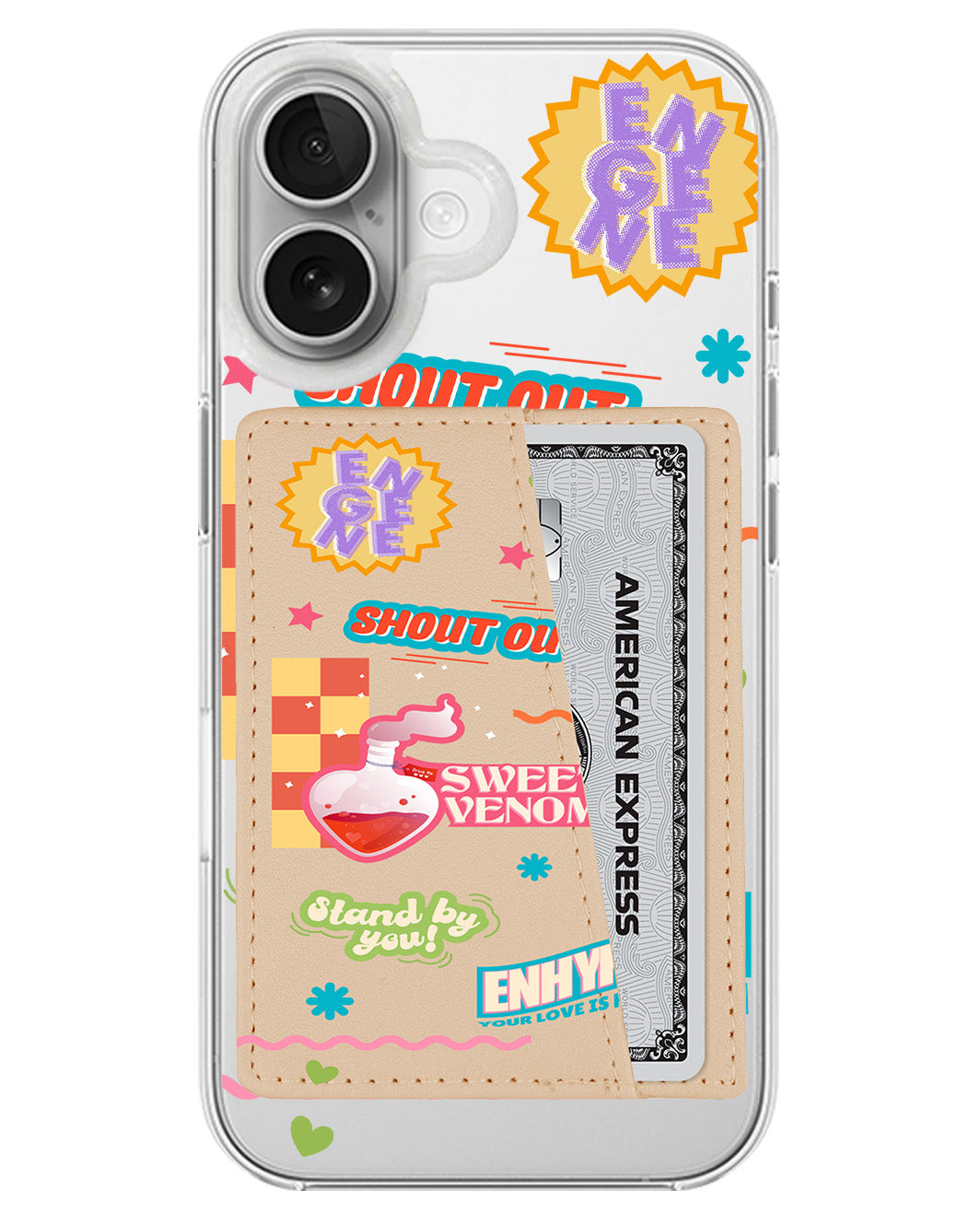 iPhone Leather Wallet Case - Enhypen 1