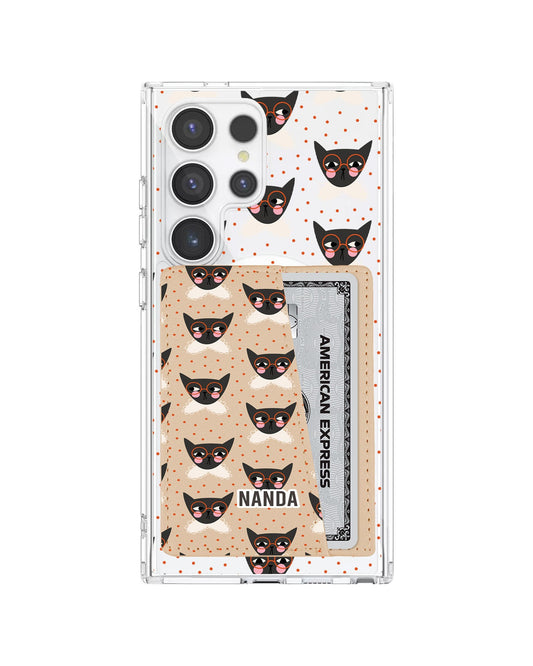 Android Leather Wallet Case - Little Friends