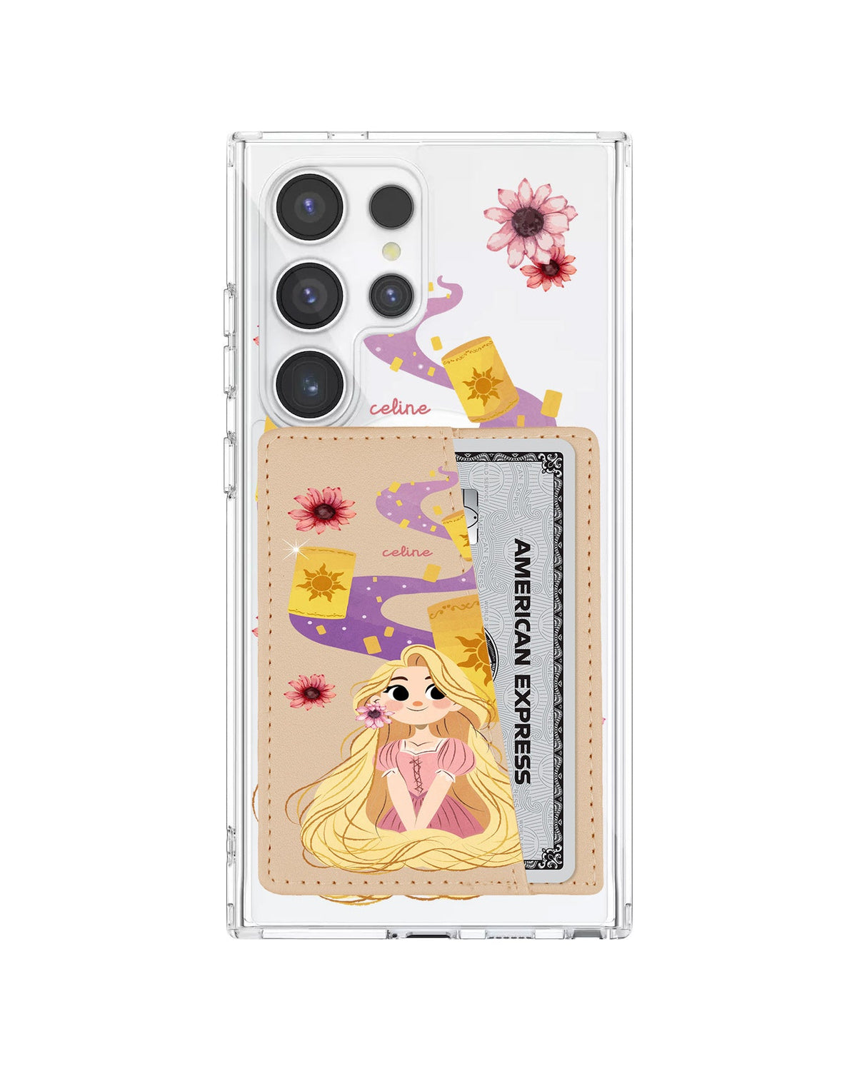 Android Leather Wallet Case - Rapunzel 1