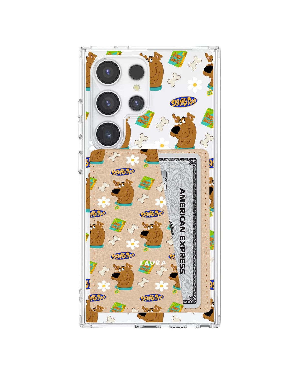 Android Leather Wallet Case - Scooby Doo