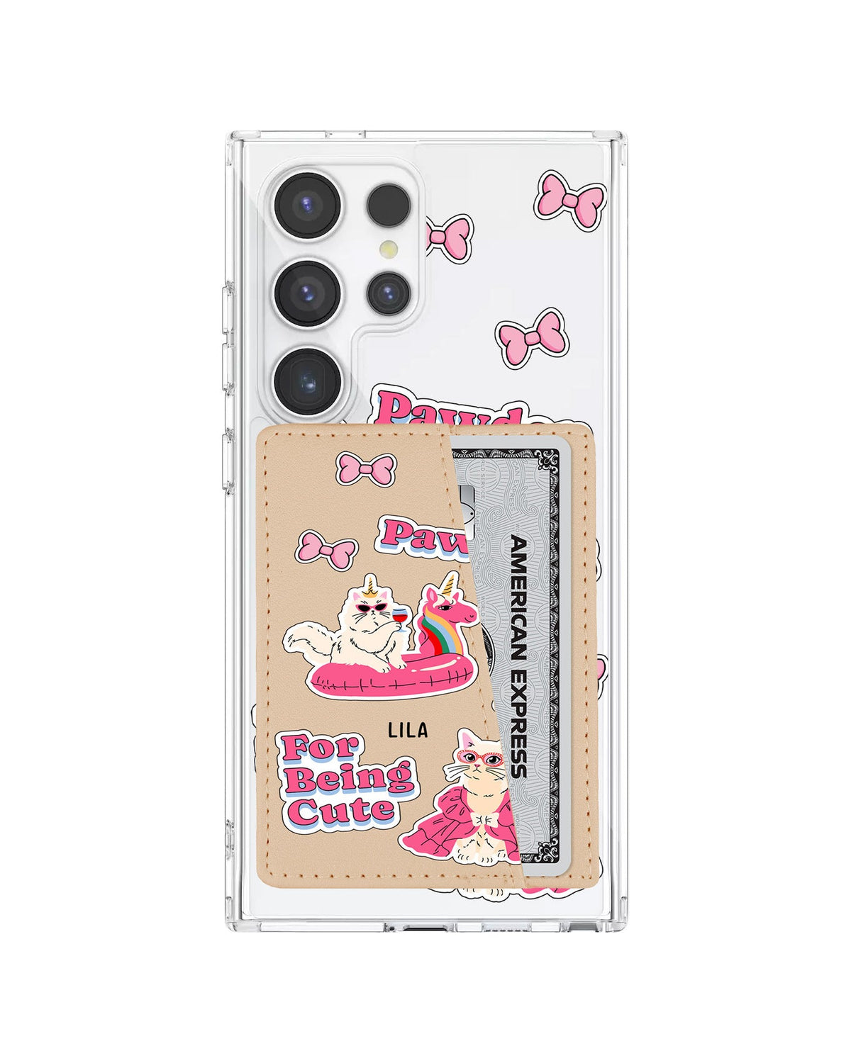 Android Leather Wallet Case - Princess Catnergy