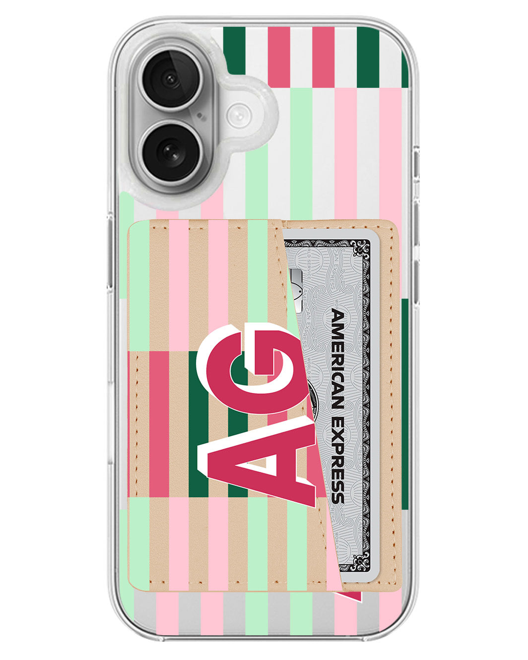 iPhone Leather Wallet Case - Watermelon Avenue
