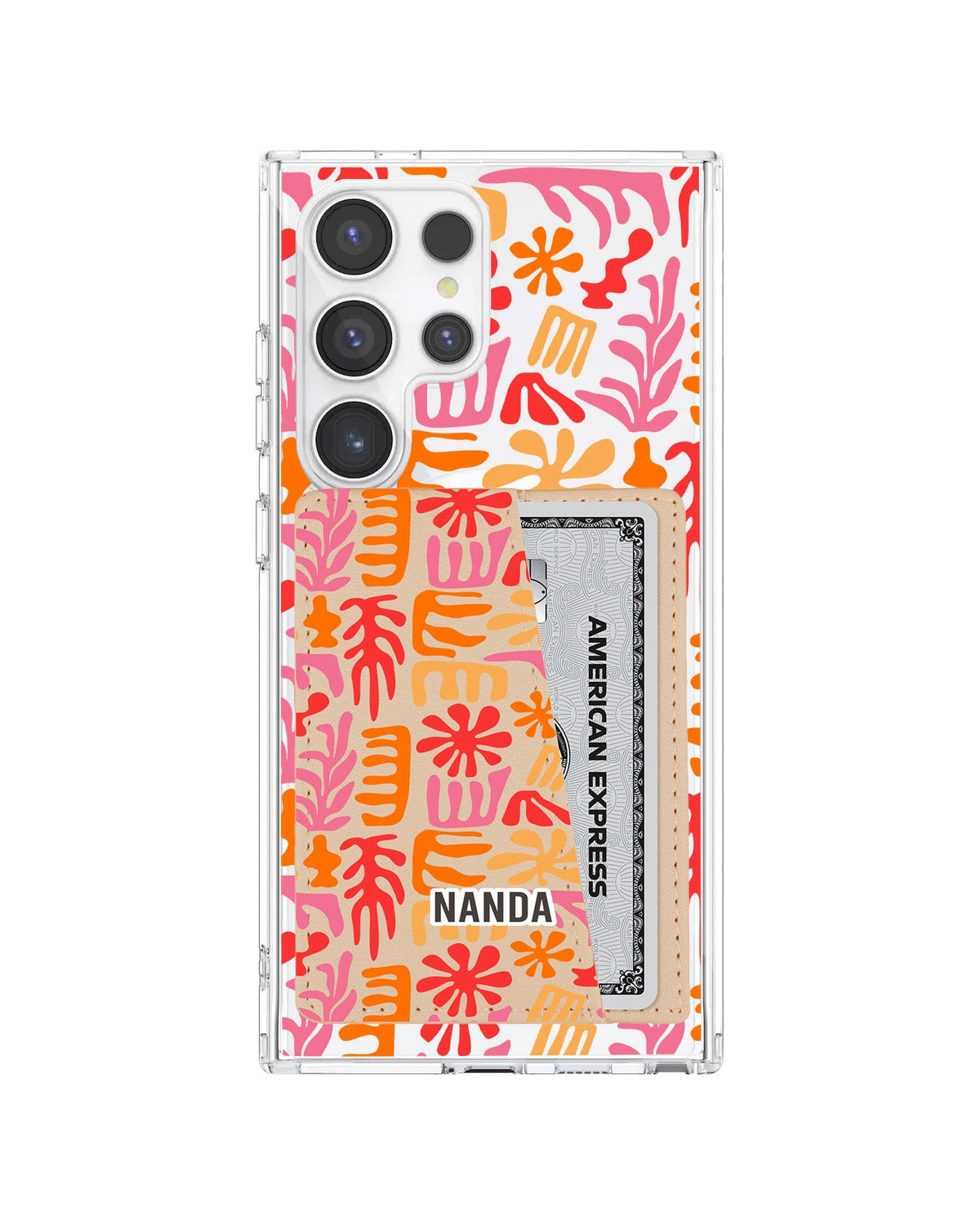 Android Leather Wallet Case - Floral Fiesta
