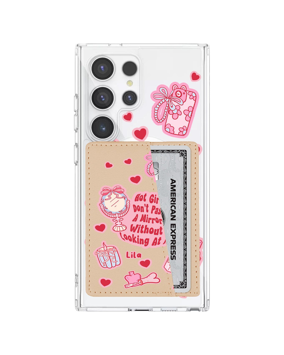 Android Leather Wallet Case - Self Confidence