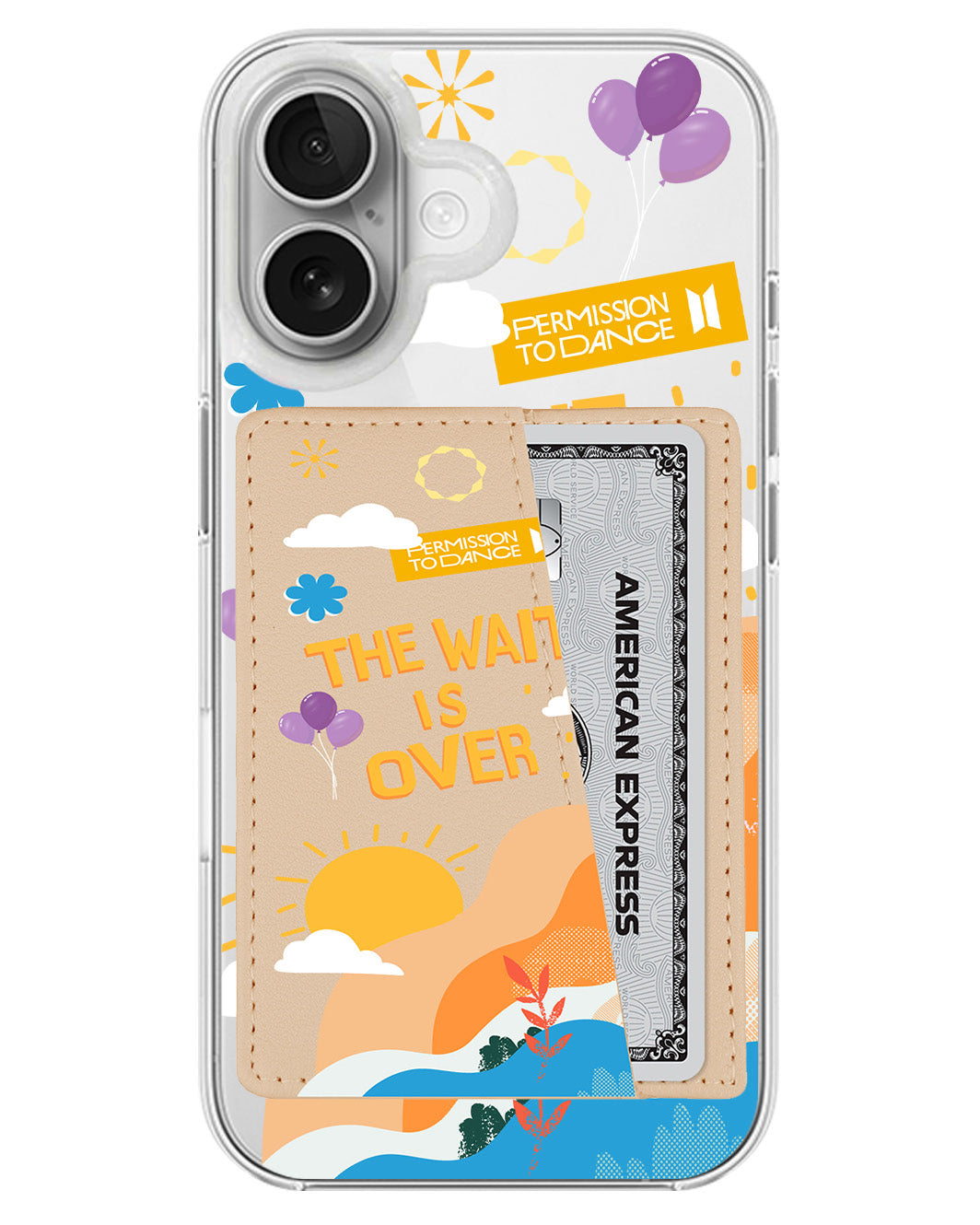 iPhone Leather Wallet Case - BTS 2