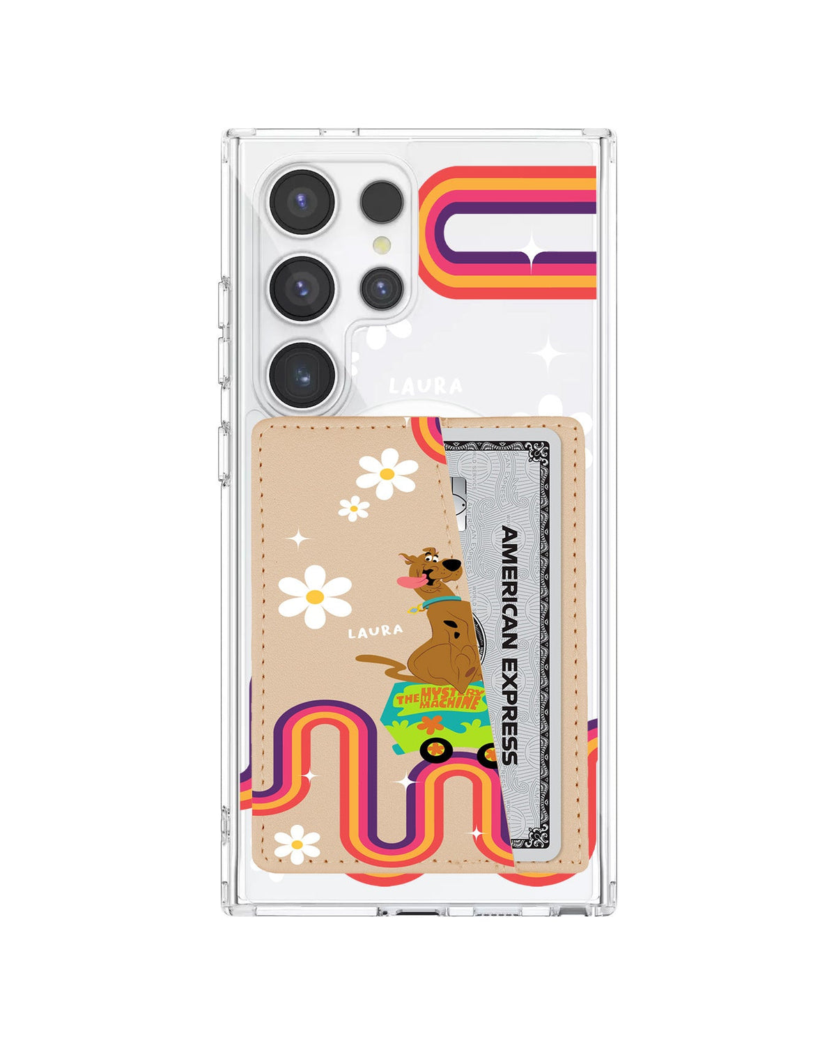 Android Leather Wallet Case - The Mystery Machine
