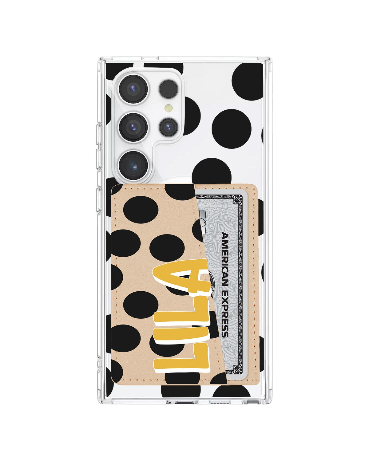 Android Leather Wallet Case - Ladybug Love