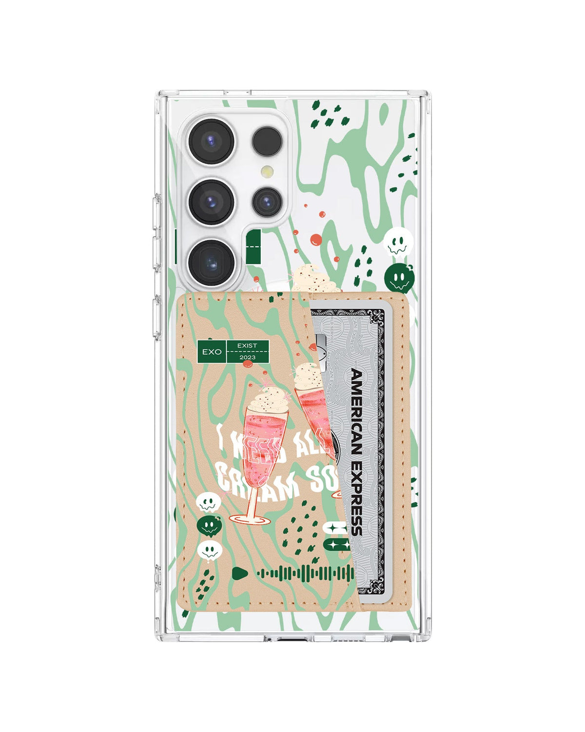 Android Leather Wallet Case - EXO 1