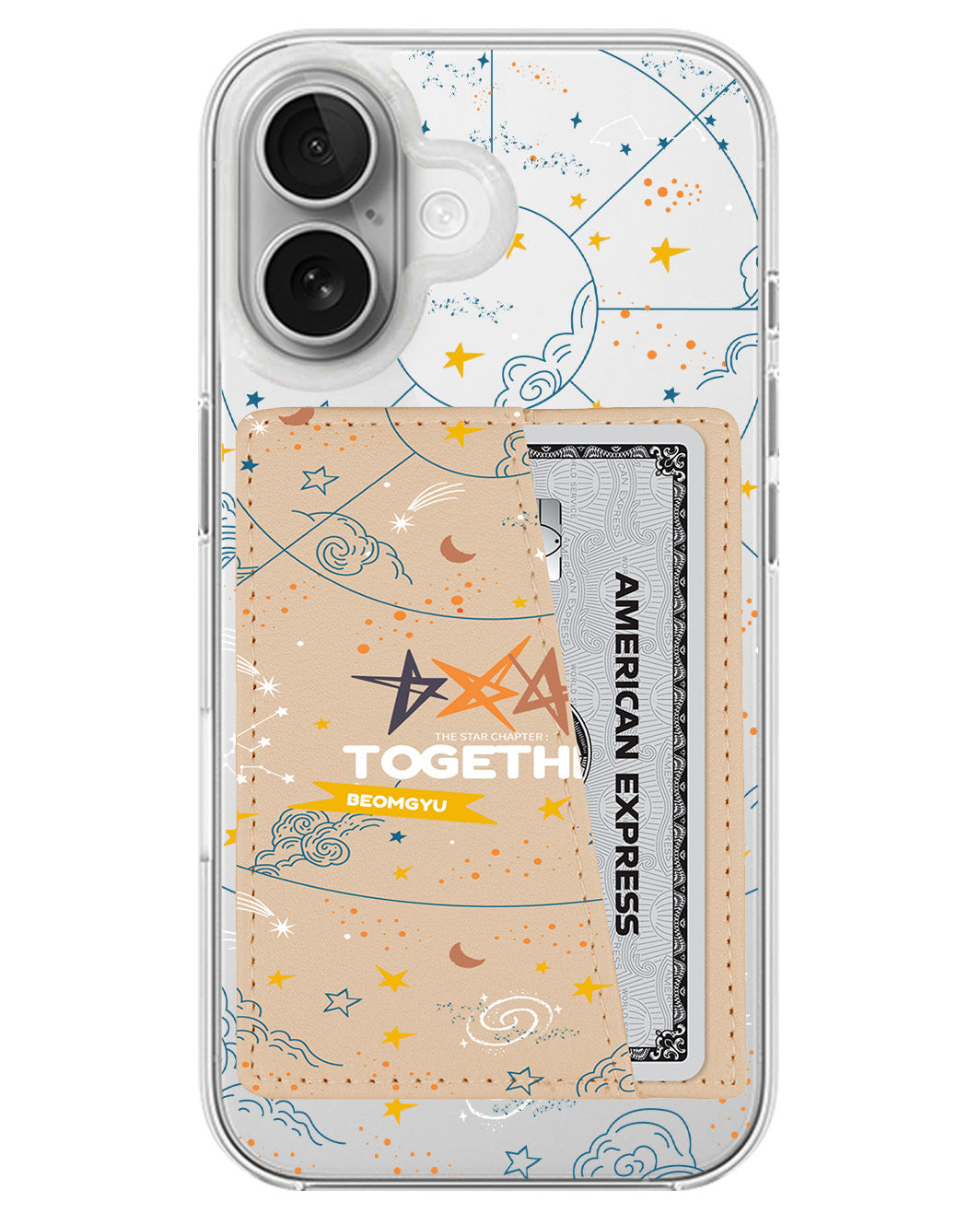 iPhone Leather Wallet Case - TXT 2