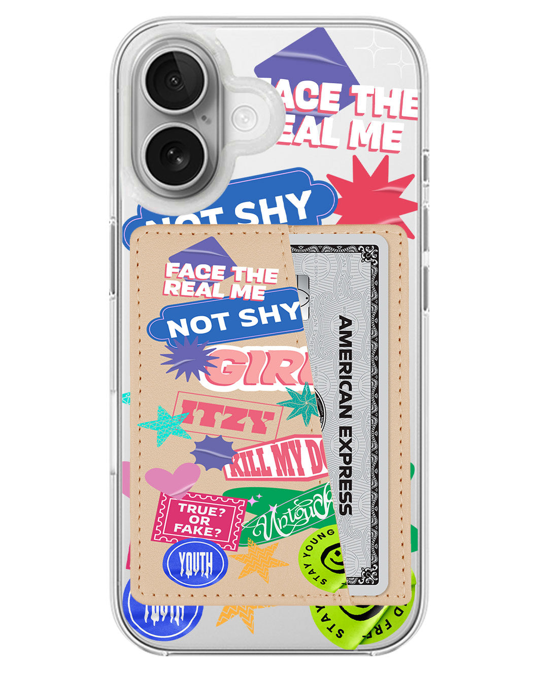 iPhone Leather Wallet Case - Itzy 2