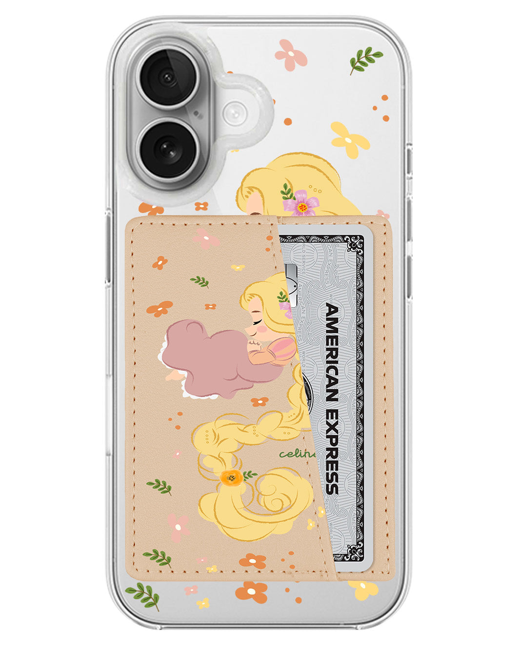 iPhone Leather Wallet Case - Rapunzel 2