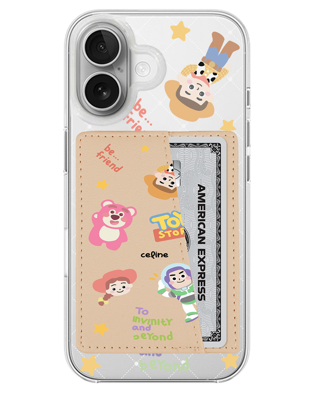 iPhone Leather Wallet Case - Toy Story 1