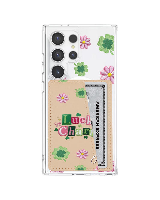 Android Leather Wallet Case - Lucky Charms
