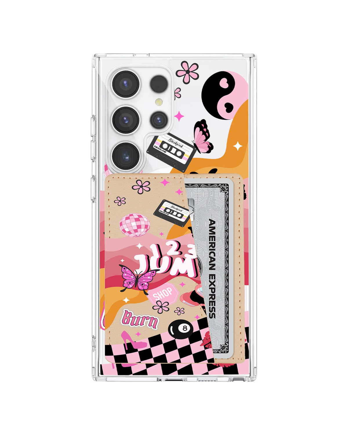 Android Leather Wallet Case - Blackpink 4