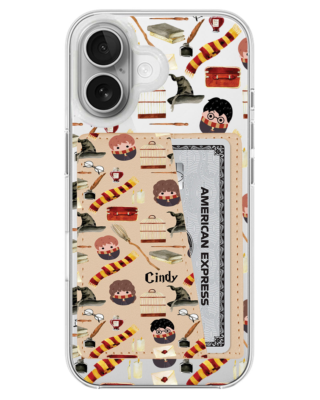 iPhone Leather Wallet Case - Harry Potter Stuff