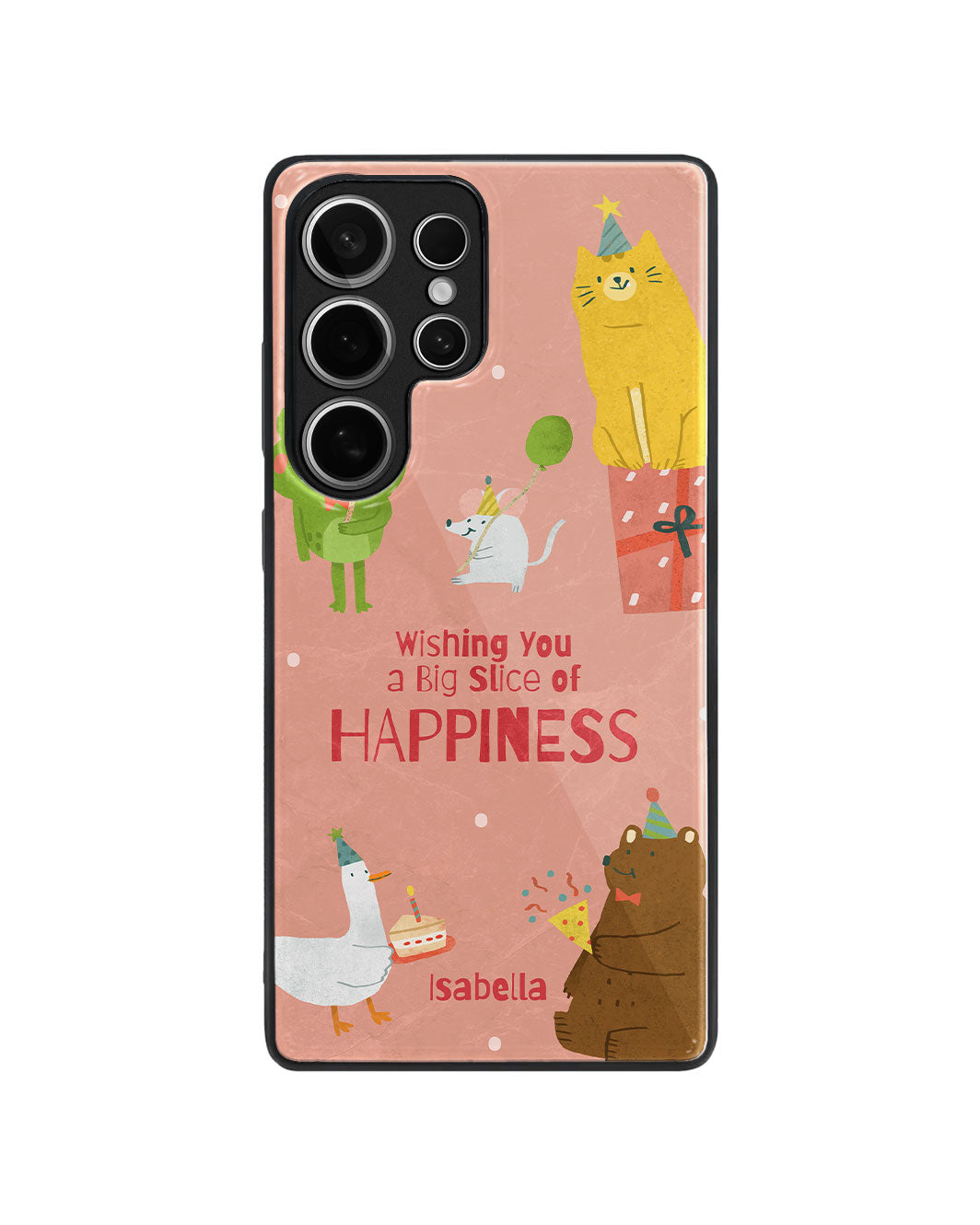 Android Premium Glaze Case - Big Slice Of Happiness