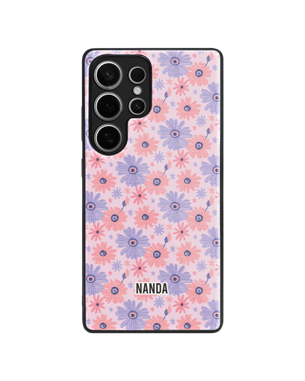 Android Premium Glaze Case - Lilac Meadow