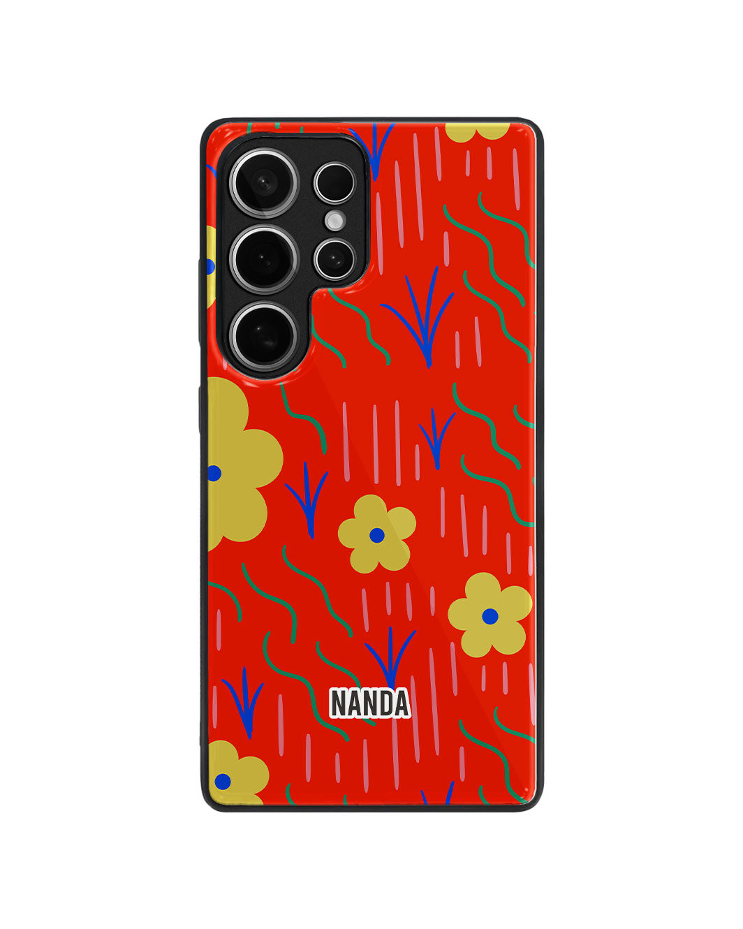 Android Premium Glaze Case - Scarlet Garden