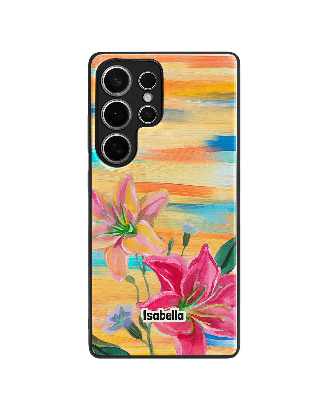 Android Premium Glaze Case - Sunset Lily