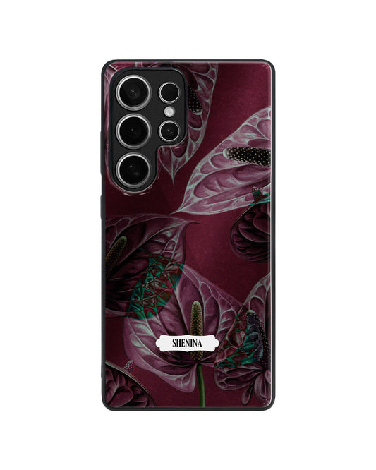 Android Premium Glaze Case - Anthurium