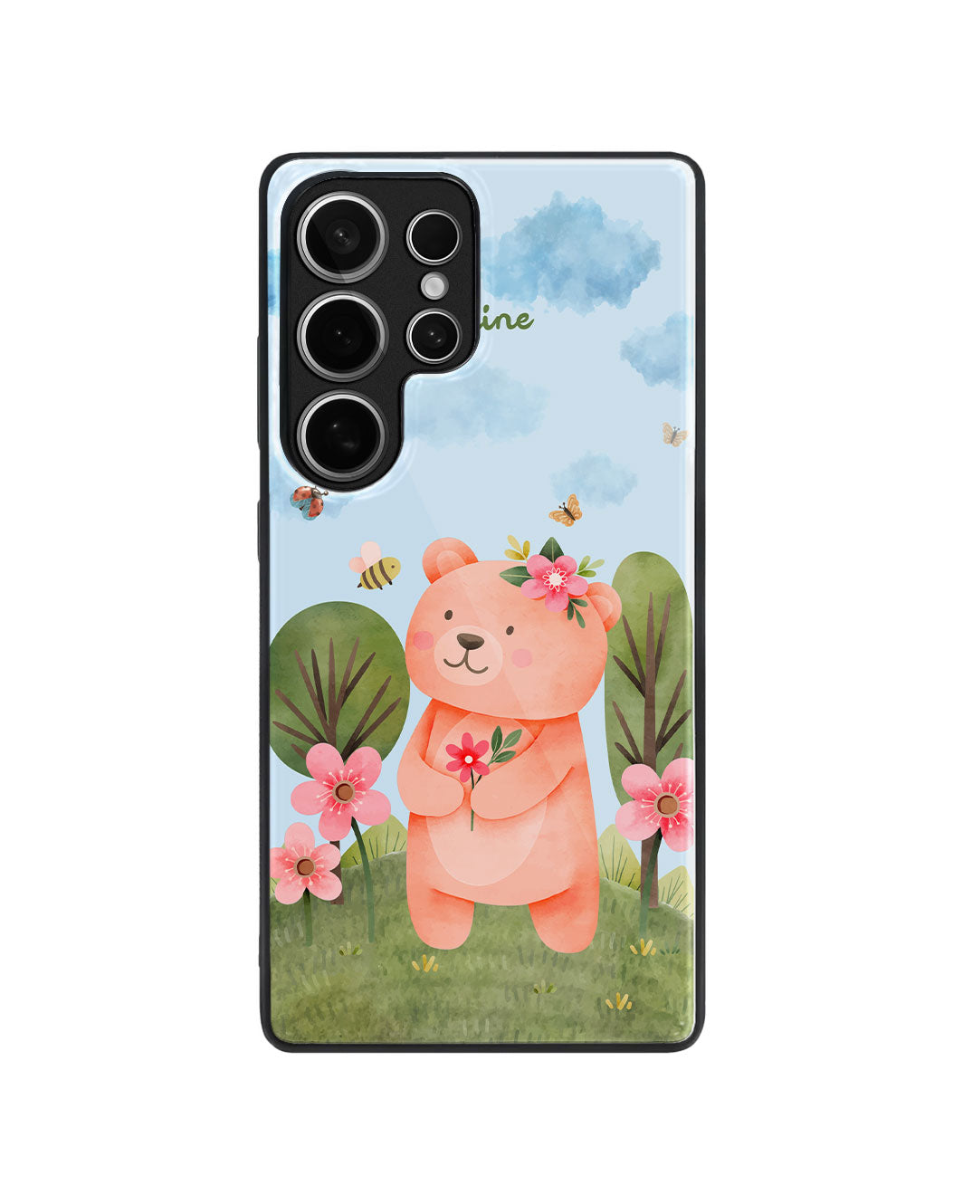 Android Premium Glaze Case - Bear In Spring