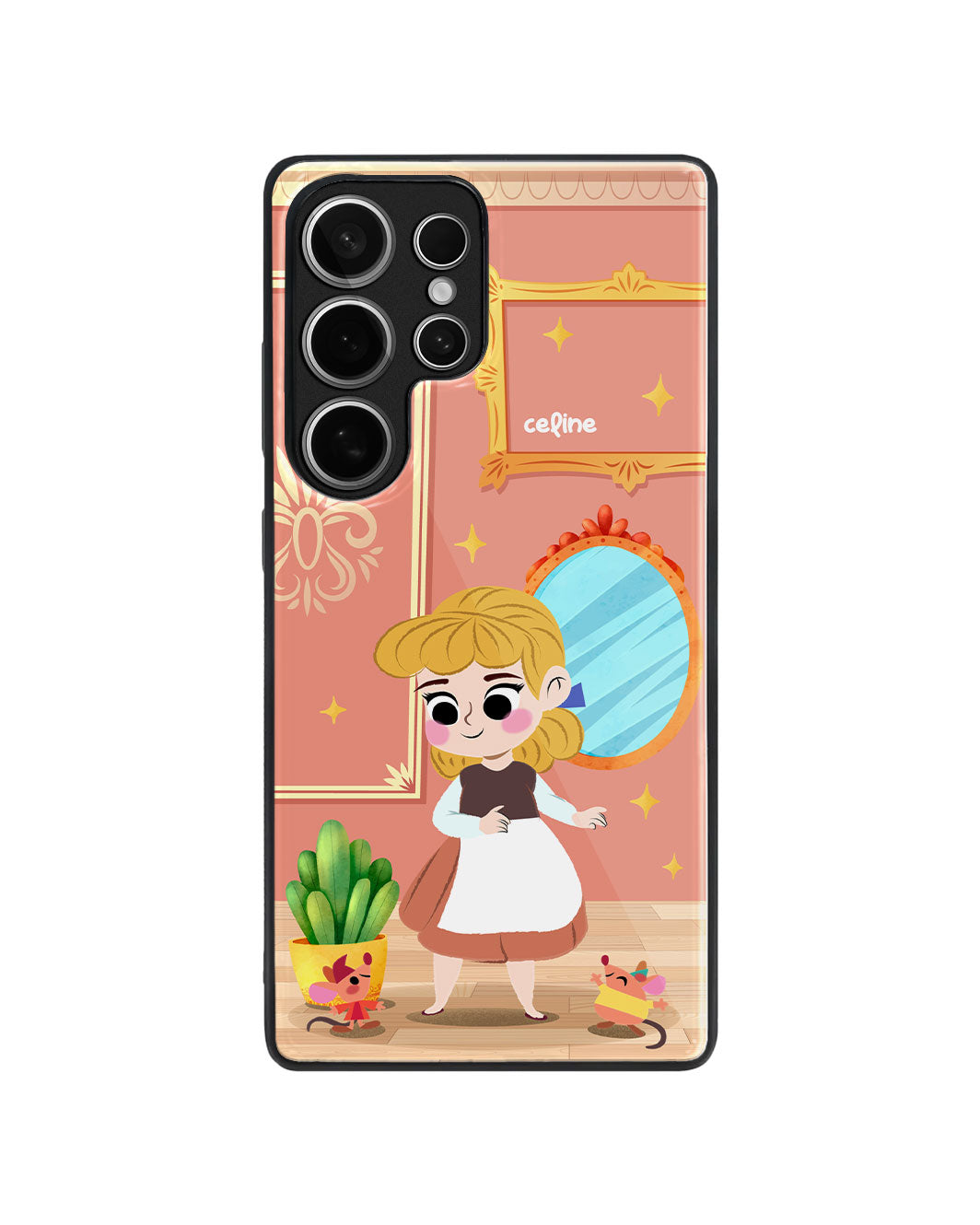 Android Premium Glaze Case - Cinderella