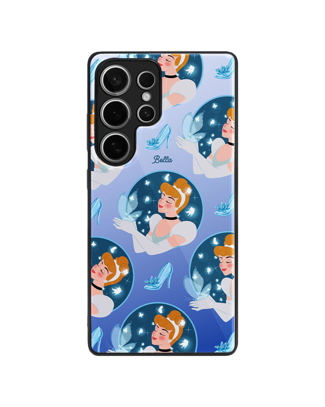 Android Premium Glaze Case - Cinderella Pattern