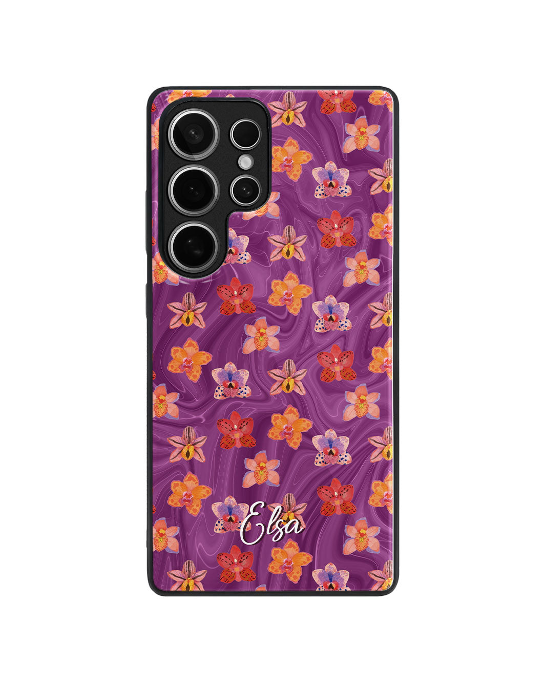 Android Premium Glaze Case - Floral Twilight