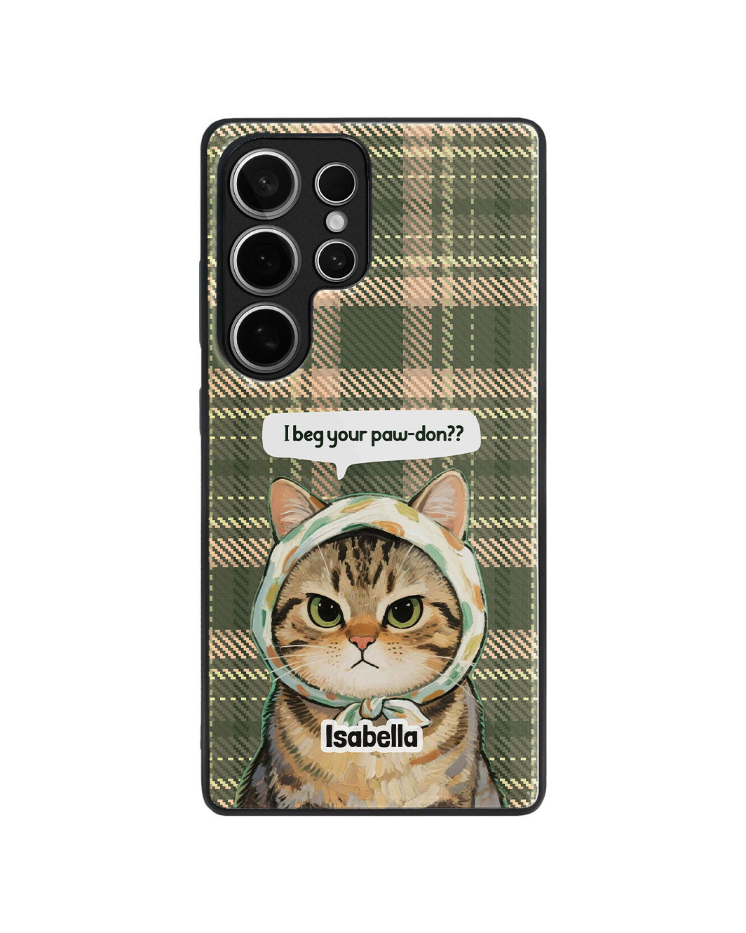 Android Premium Glaze Case - I Beg Ur Pawdon