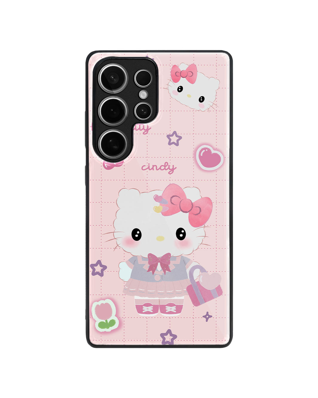 Android Premium Glaze Case - Kitty Fashion