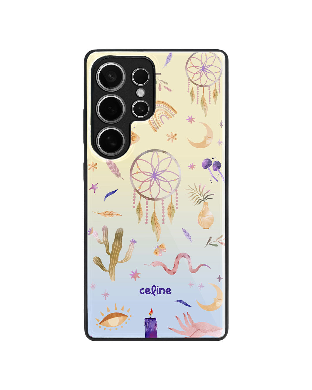 Android Premium Glaze Case - Magic Boho