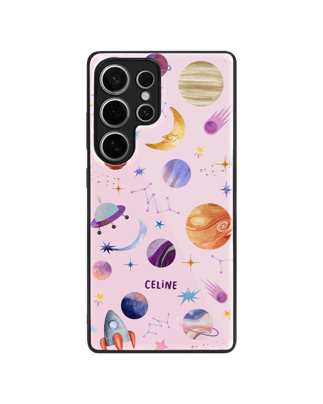 Android Premium Glaze Case - Planetarium