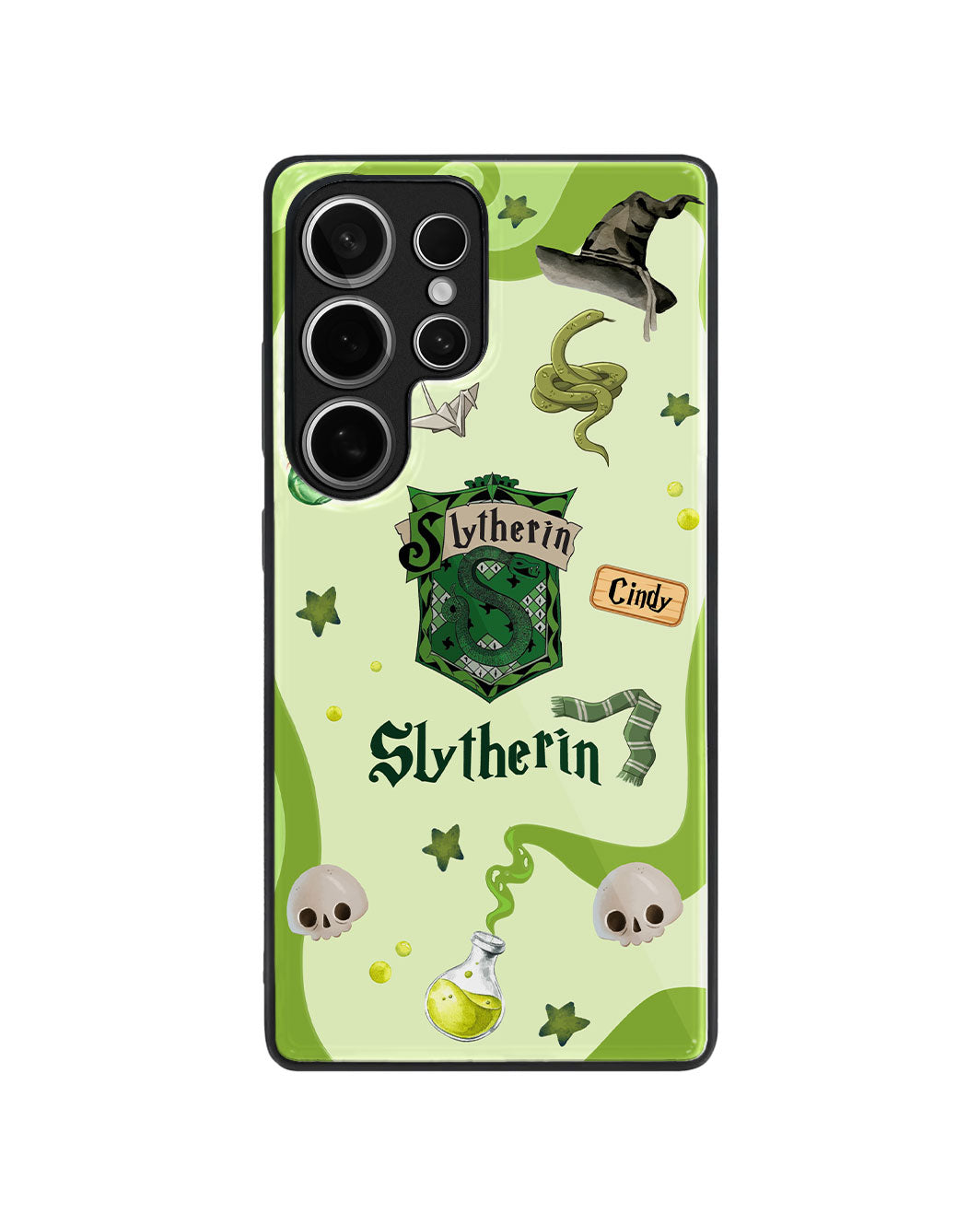 Android Premium Glaze Case - Slytherin