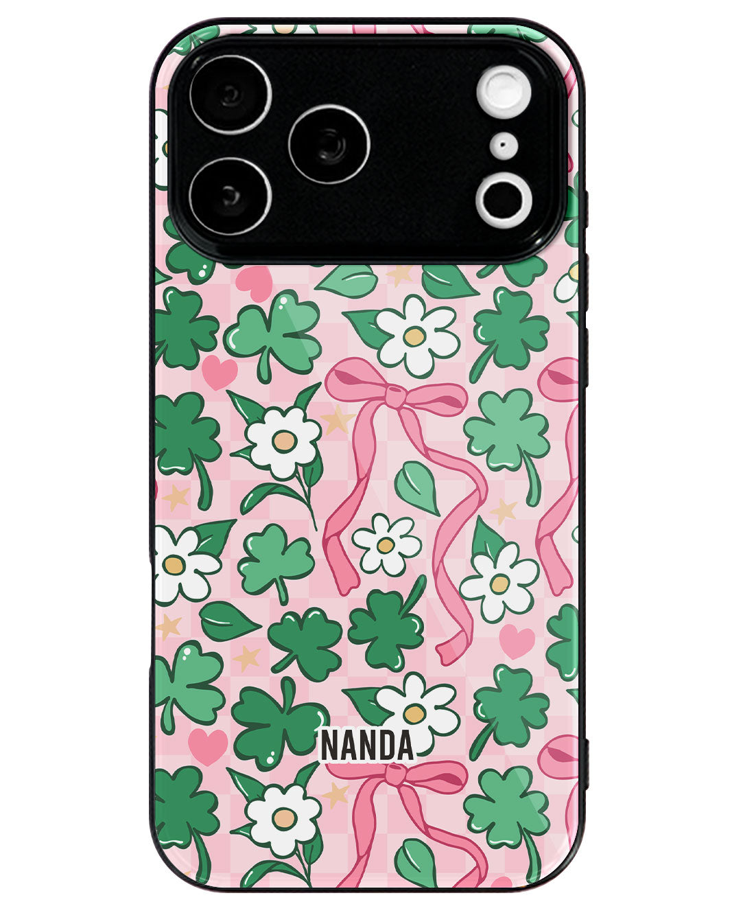 iPhone Premium Glaze Case - Lucky Clover