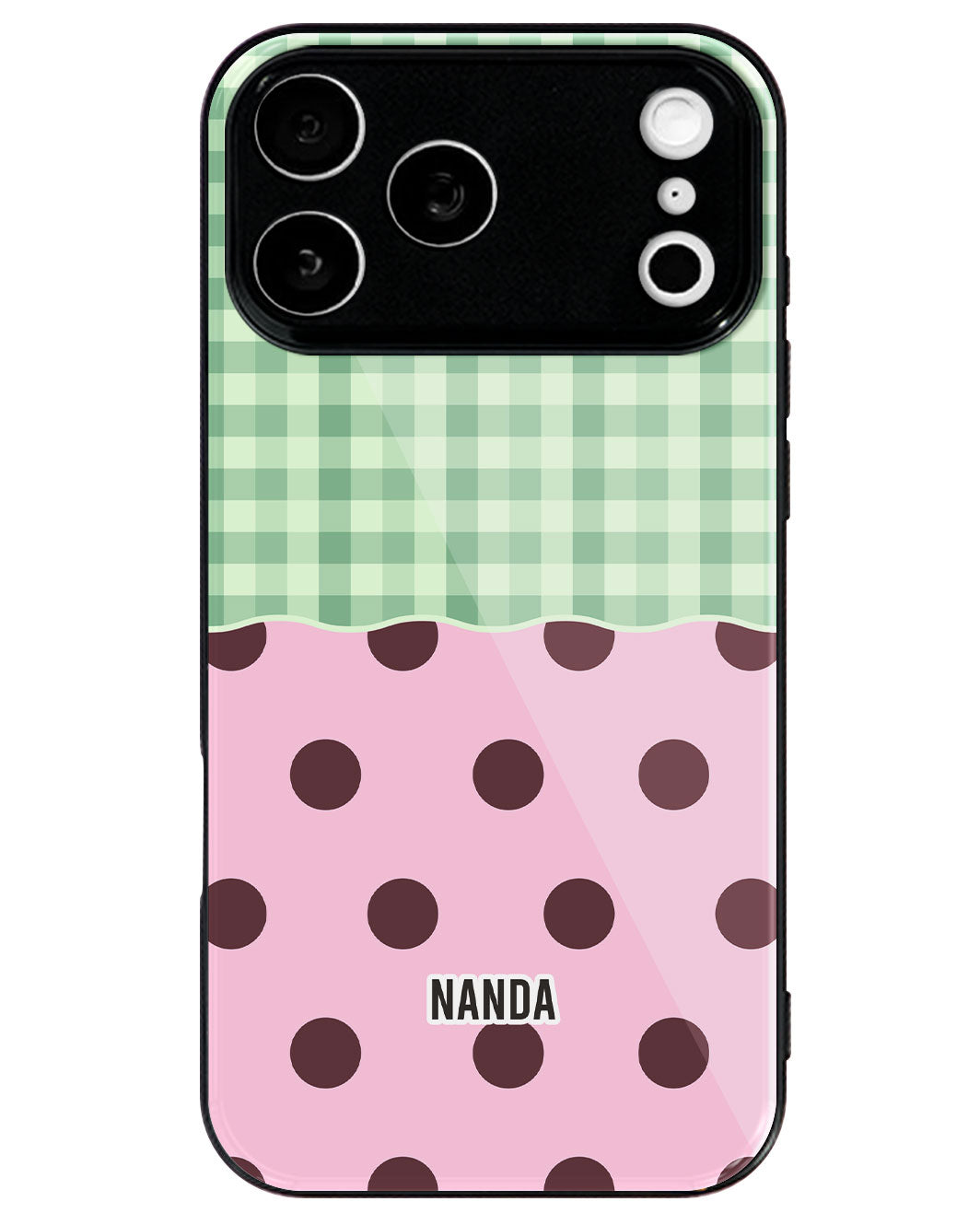 iPhone Premium Glaze Case - Mint Picnic Day