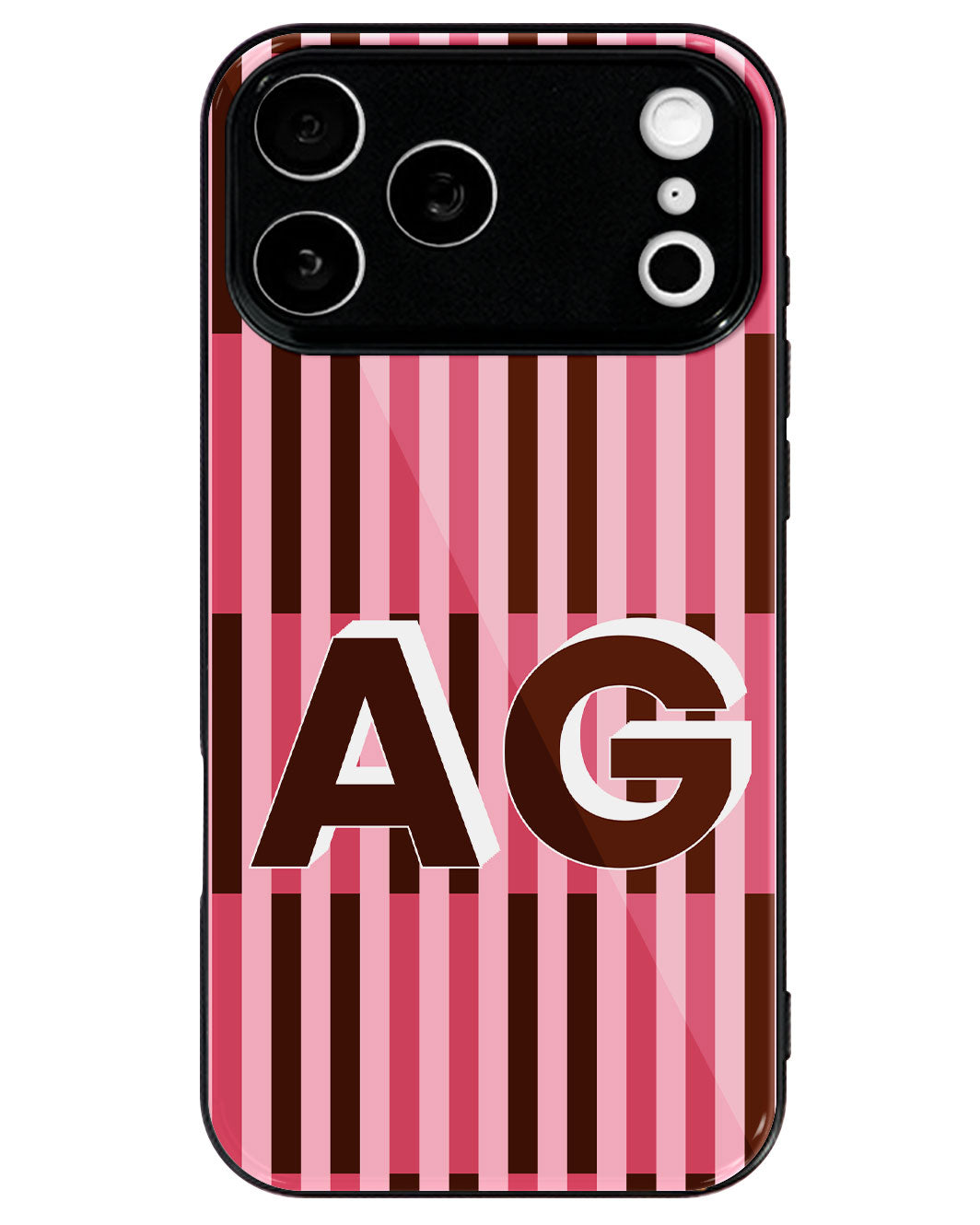 iPhone Premium Glaze Case - Strawberry Mocha B