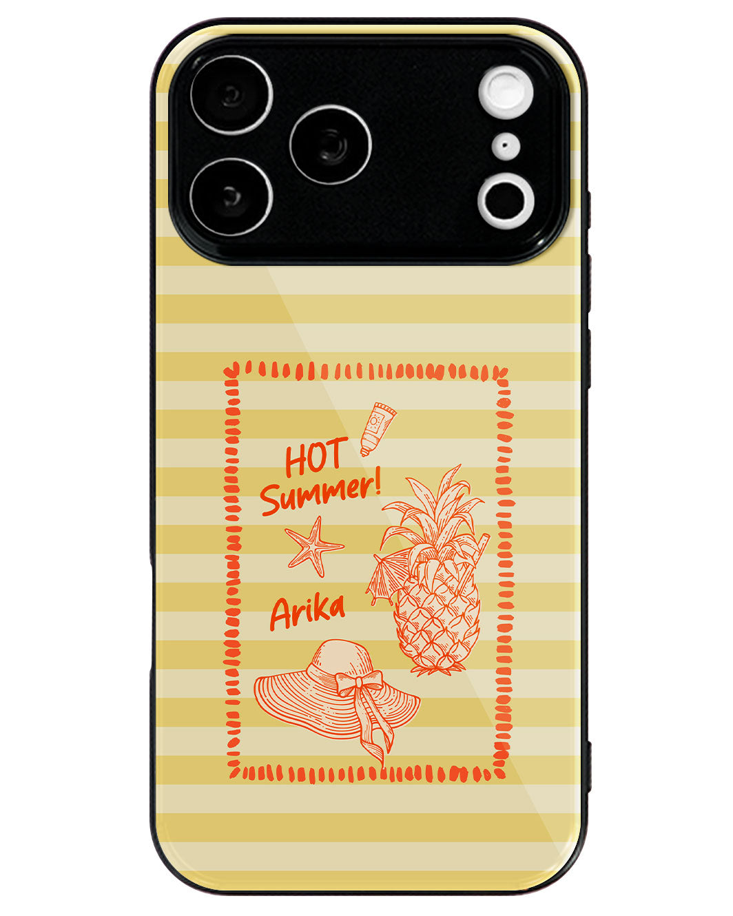iPhone Premium Glaze Case - Tropical Glow