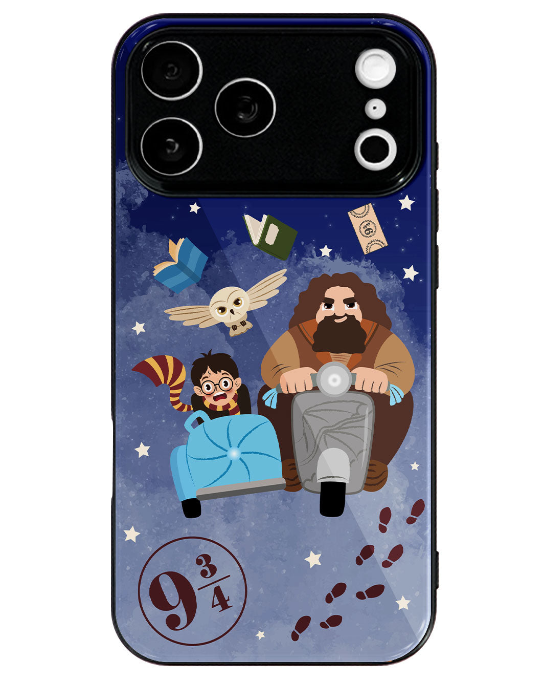 iPhone Premium Glaze Case - Harry & Hagrid