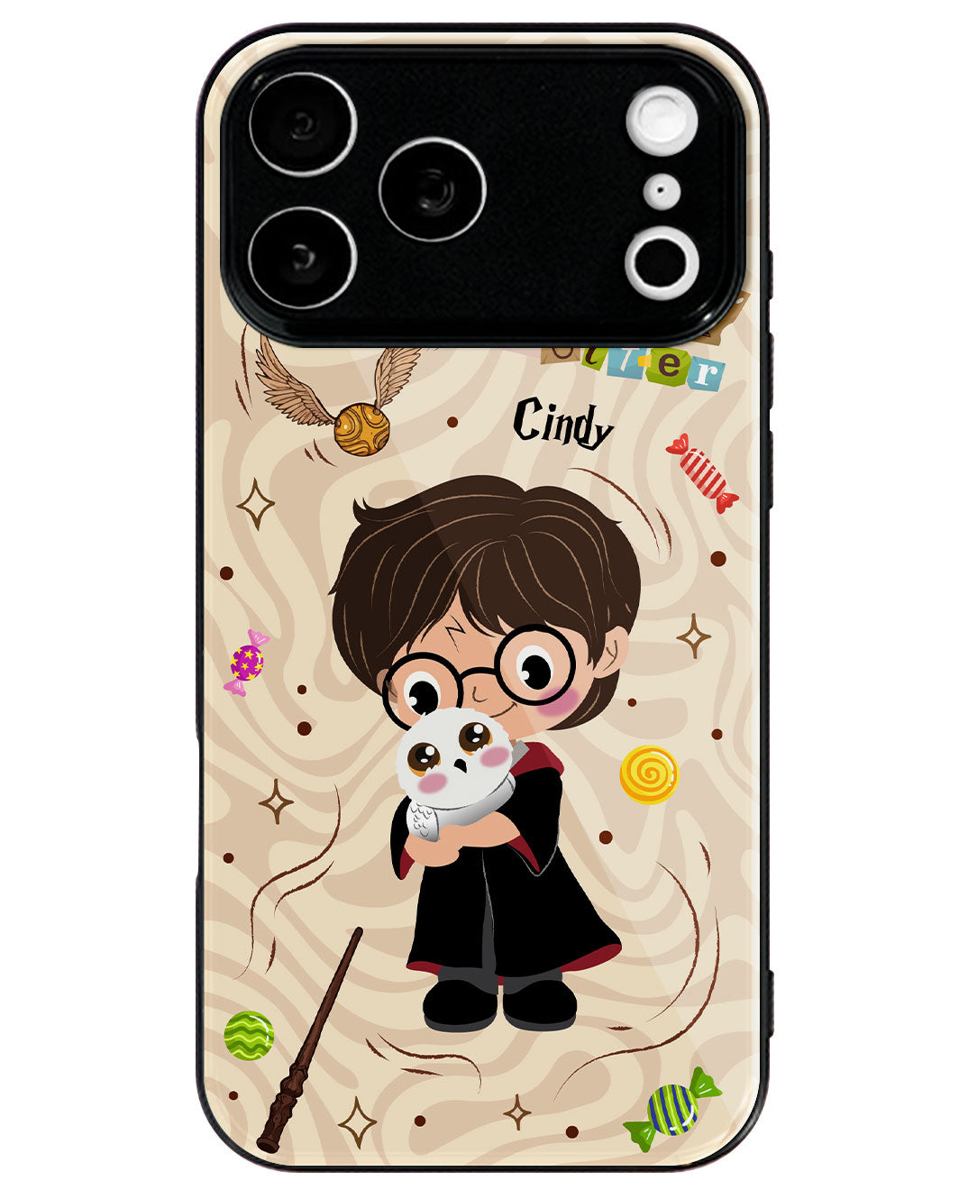 iPhone Premium Glaze Case - Harry & Hedwig